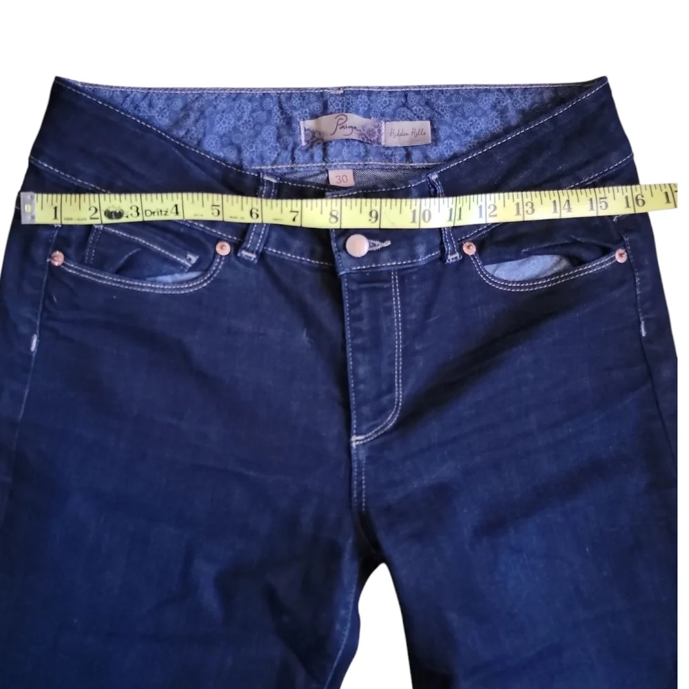 Y2K Paige Hidden  Bootcut Jeans Size 30 - Picture 4 of 10